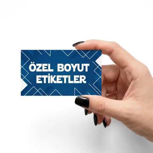 Özel Boyut Etiketler