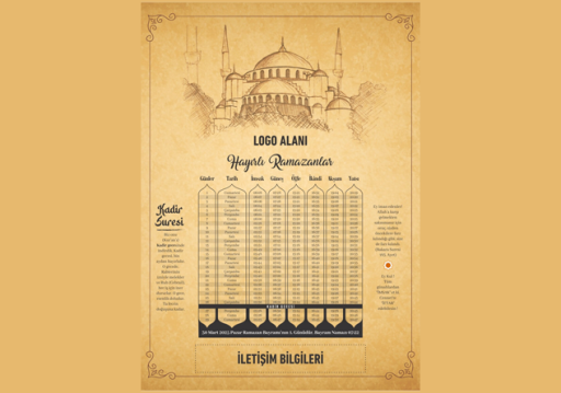Ramazan İmsakiye