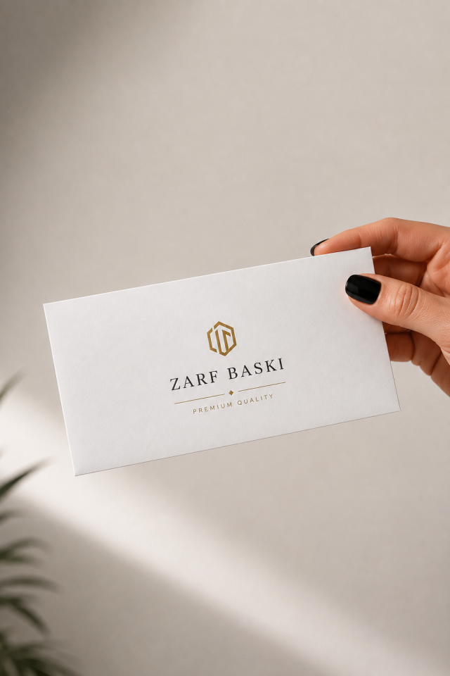Zarf Baskı Hizmeti | Logolu ve Kurumsal Zarf Baskı - Giftcrea