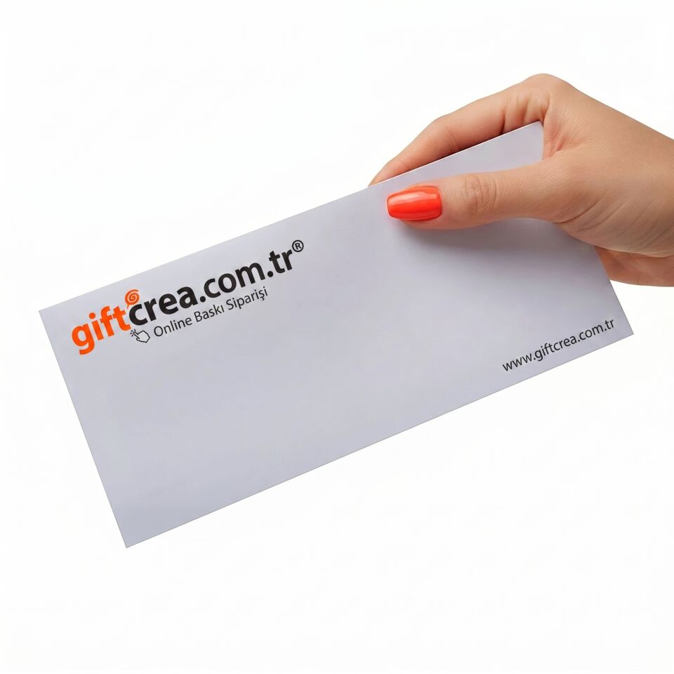 Zarf Baskı Hizmeti | Logolu ve Kurumsal Zarf Baskı - Giftcrea