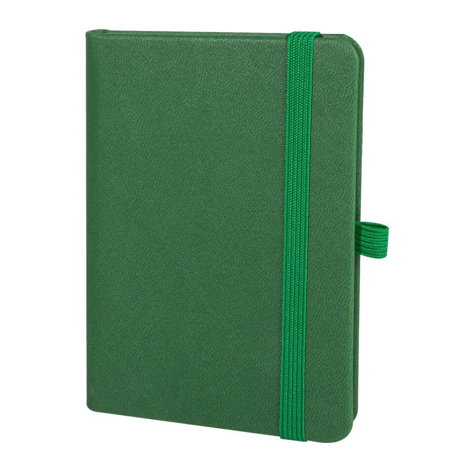 İNCEK SİYAH TARİHSİZ DEFTER Yeşil - 9x14 CM