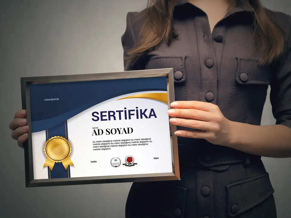 Sertifika Baskı | Katılım ve Başarı Belgesi Basımı - Giftcrea
