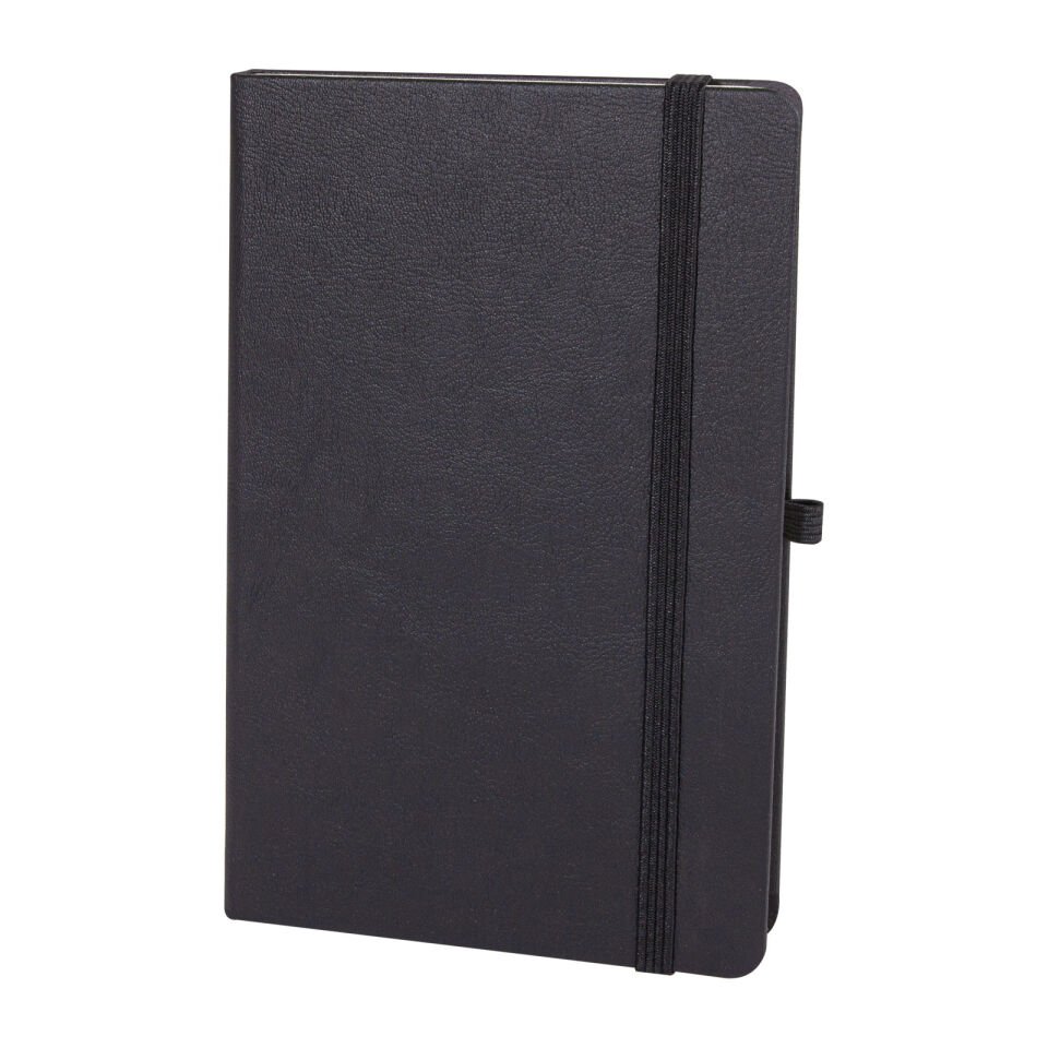 DIŞKAPI SİYAH TARİHSİZ DEFTER Siyah - 13x21 CM