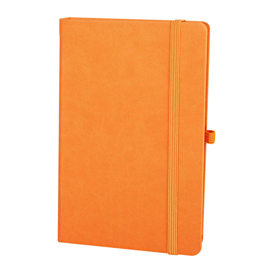DIŞKAPI SİYAH TARİHSİZ DEFTER Turuncu - 13x21 CM