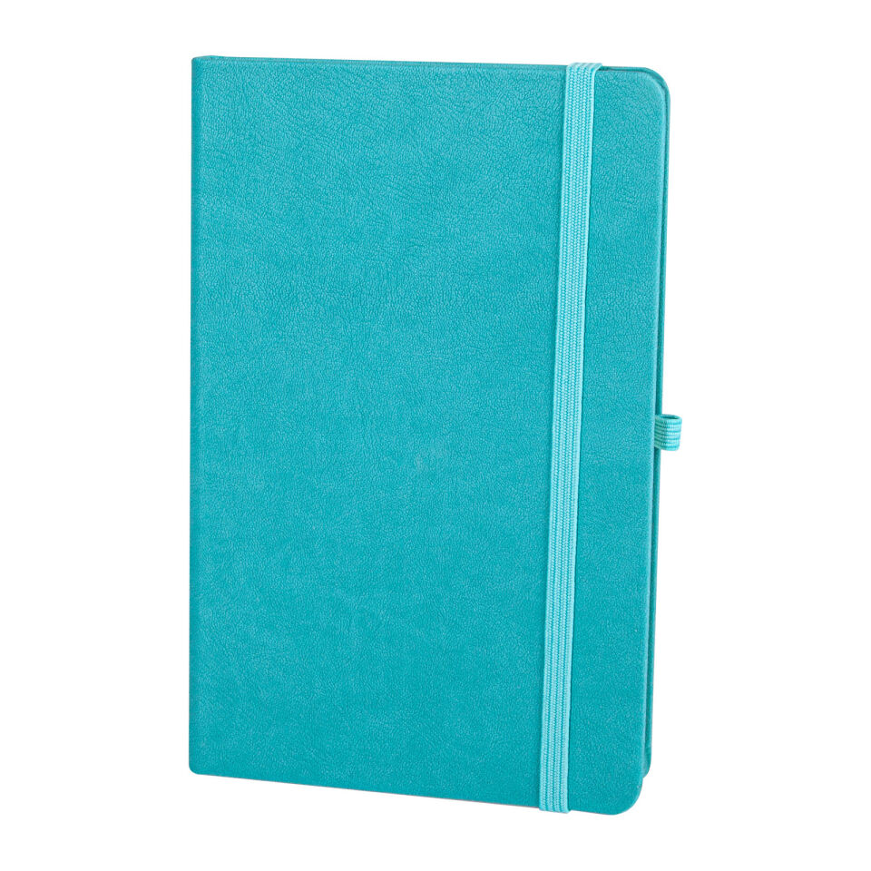 DIŞKAPI SİYAH TARİHSİZ DEFTER Turkuaz - 13x21 CM