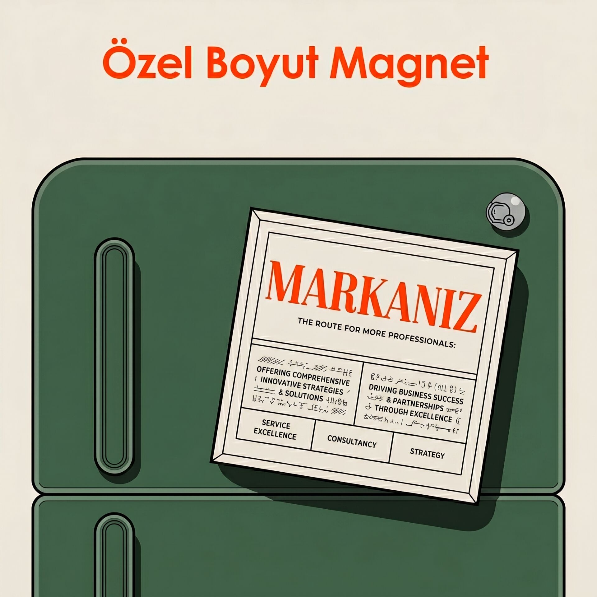 Özel Boyut Magnet Baskı | Kişiye Özel Magnet Tasarımı - Giftcrea