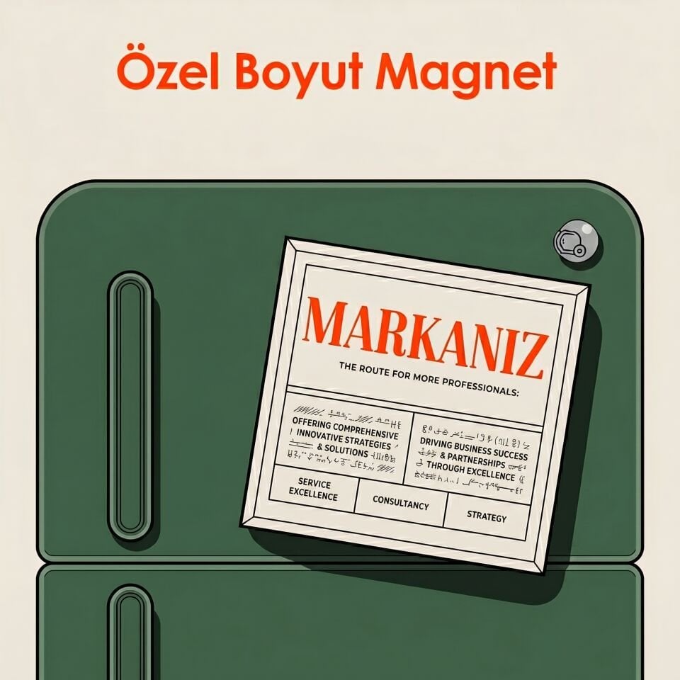 Özel Boyut Magnet Baskı | Kişiye Özel Magnet Tasarımı - Giftcrea