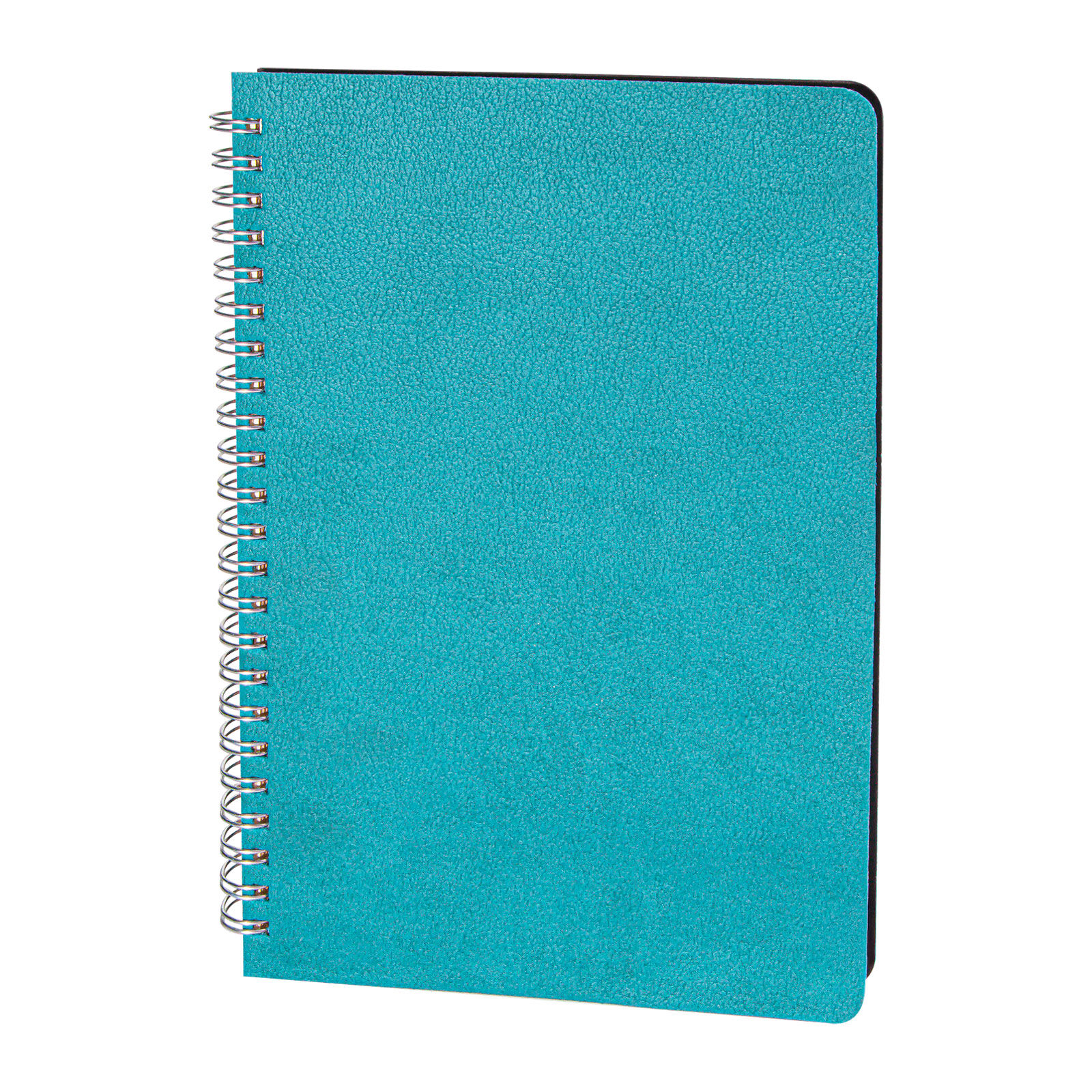 AKYURT SİYAH SPİRALLİ TARİHSİZ DEFTER Turkuaz - 13x21 CM