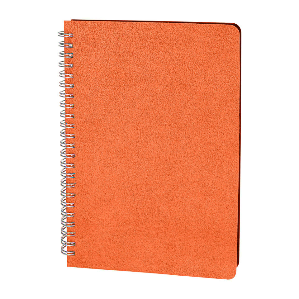 AKYURT SİYAH SPİRALLİ TARİHSİZ DEFTER Turuncu - 13x21 CM