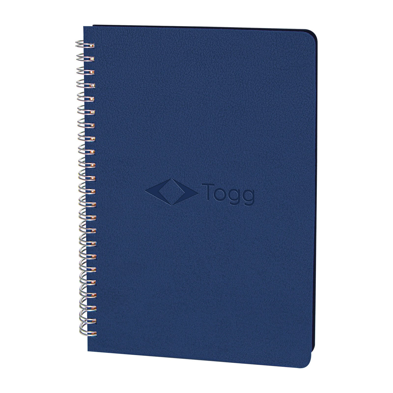 AKYURT SİYAH SPİRALLİ TARİHSİZ DEFTER Lacivert - 13x21 CM