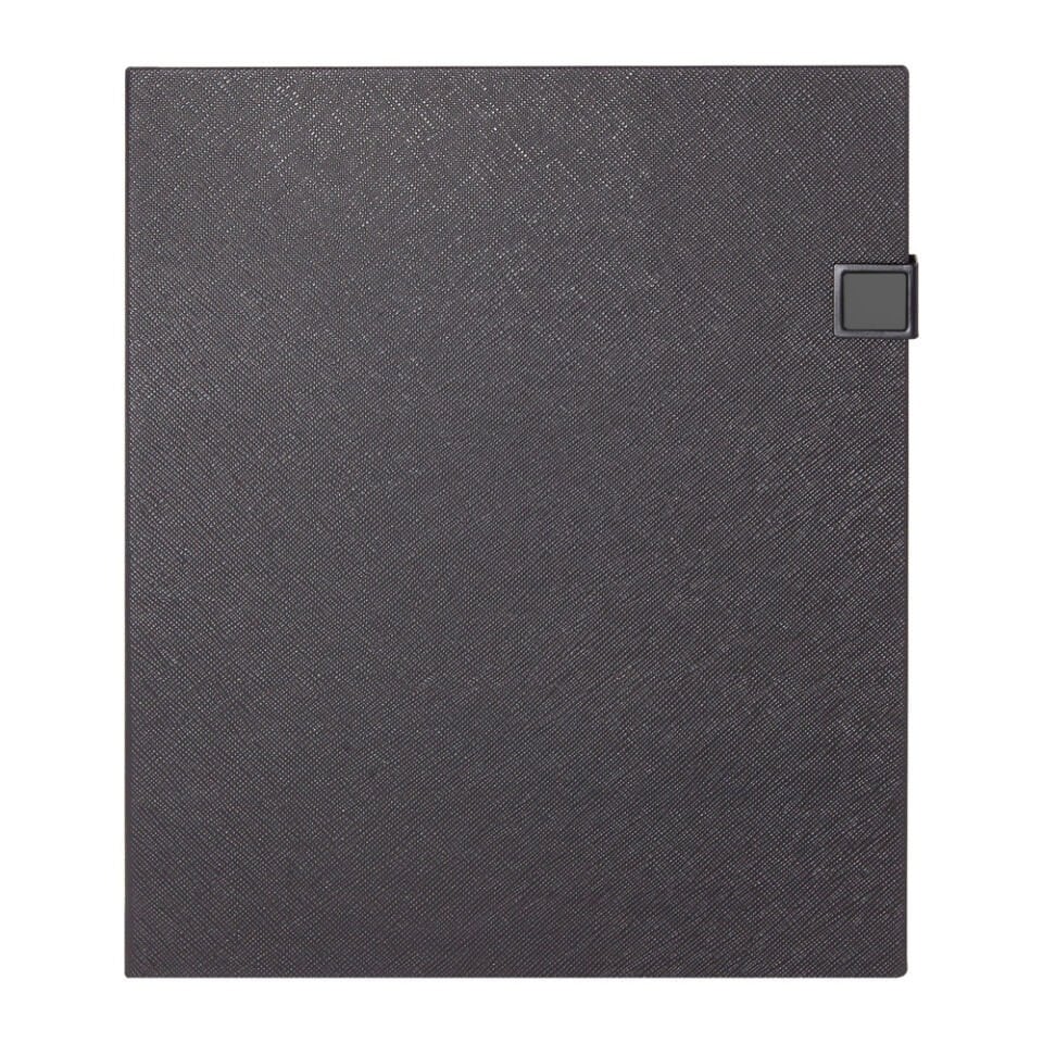 ESAT SİYAH TARİHSİZ DEFTER Kırmızı - 19X25 CM