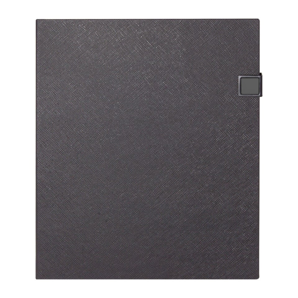 ESAT SİYAH TARİHSİZ DEFTER Kırmızı - 19X25 CM