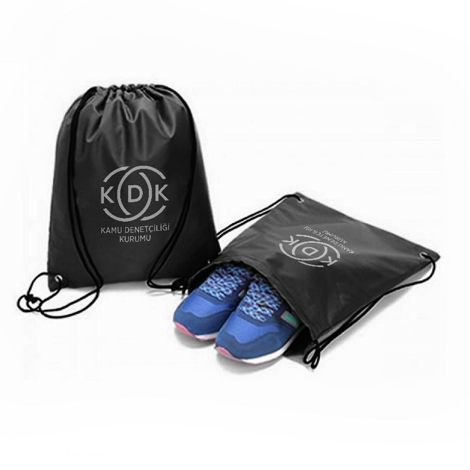 ADAL SİYAH İPLİ BÜZGÜLÜ ÇANTA Siyah