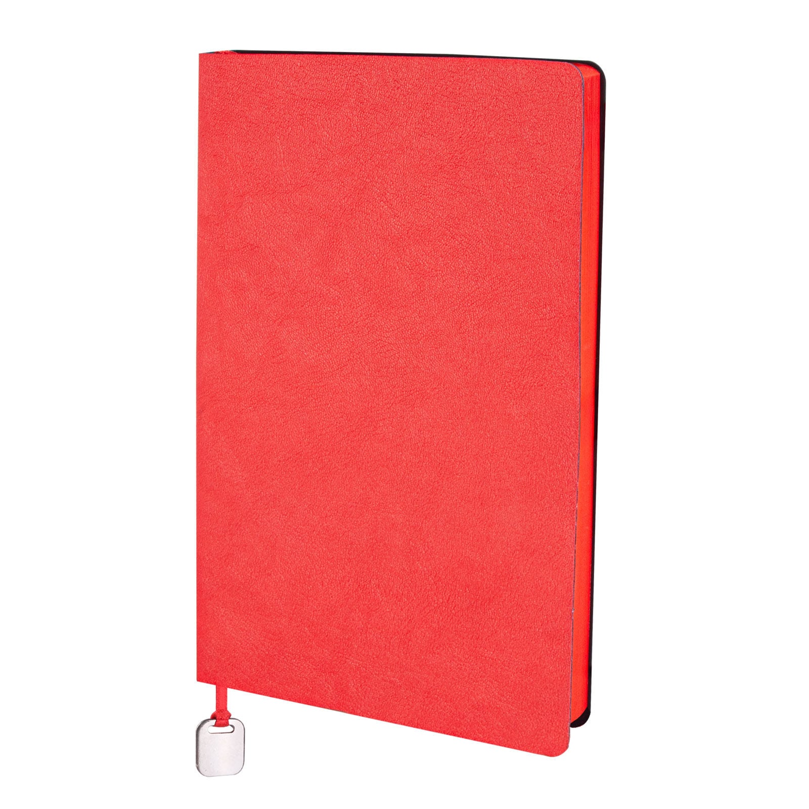 MALTEPE SİYAH TARİHSİZ DEFTER Kırmızı - 13x21 CM