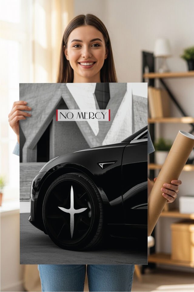 Spor Otomobil Poster Modelleri - Performans Seri 1 50x70 cm - Model 2 - 200 gr