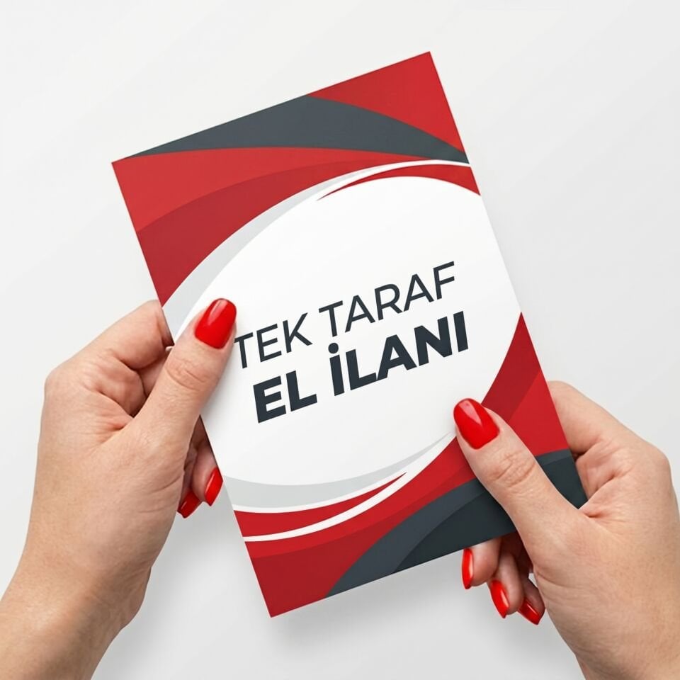 Ekonomik Tek Taraflı El İlanı Baskı | Ekonomik Broşür