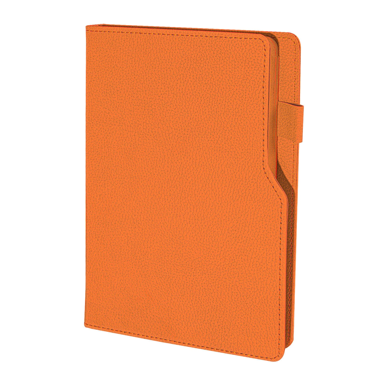 BAHÇELİEVLER SİYAH TARİHSİZ DEFTER Turuncu - 14,5x21 CM