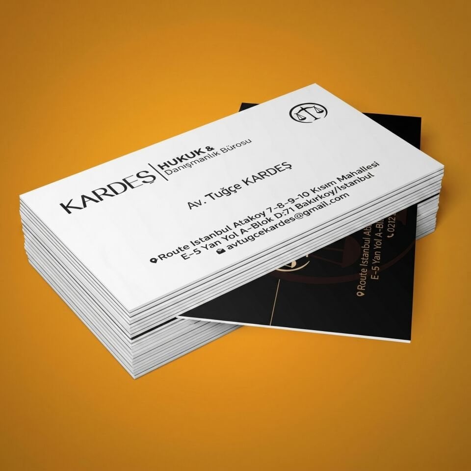 Sıvama Kartvizit 700 gr | Kalın Kartvizit Baskı - GiftCrea