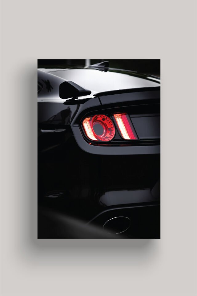 Spor Otomobil Poster Modelleri - Performans Seri 2 32x47 cm - Model 3 - 150 gr