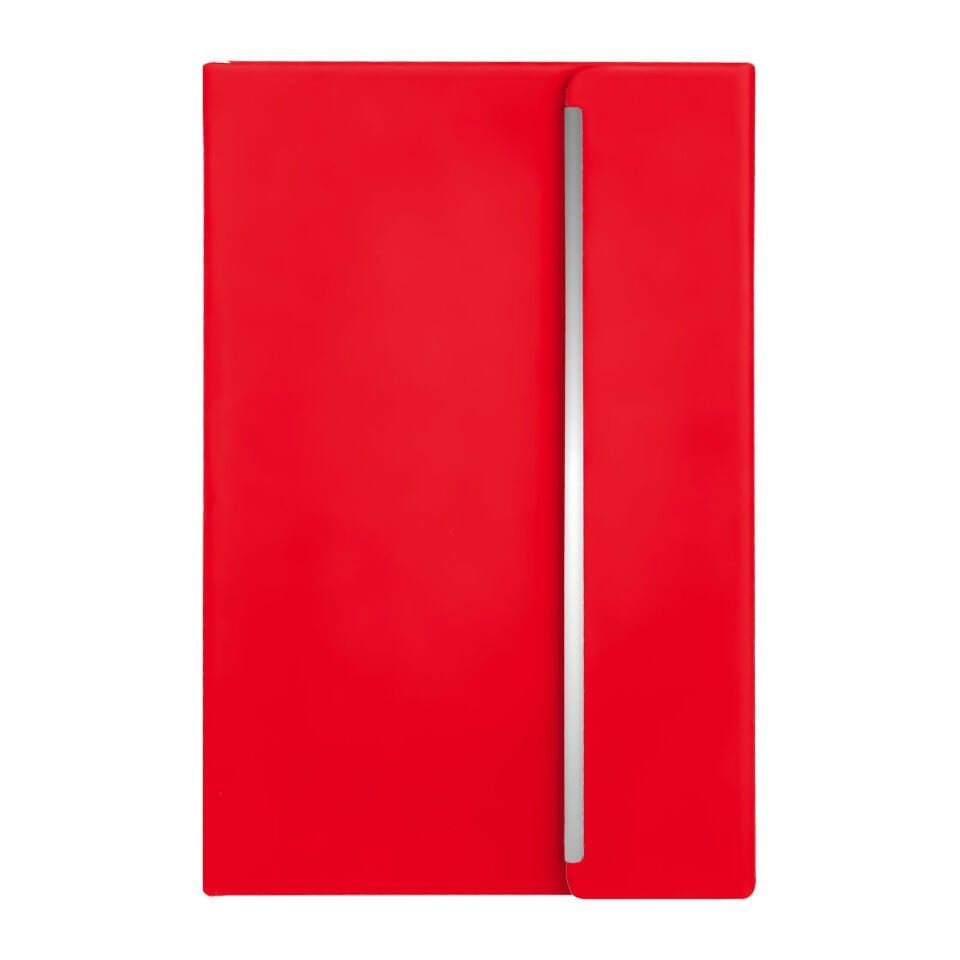KEÇİÖREN SİYAH TARİHSİZ DEFTER Kırmızı - 15x21 CM