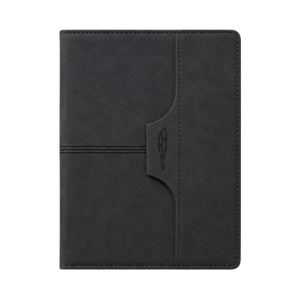 ATAKULE SİYAH TARİHSİZ DEFTER Siyah - 15x21 CM