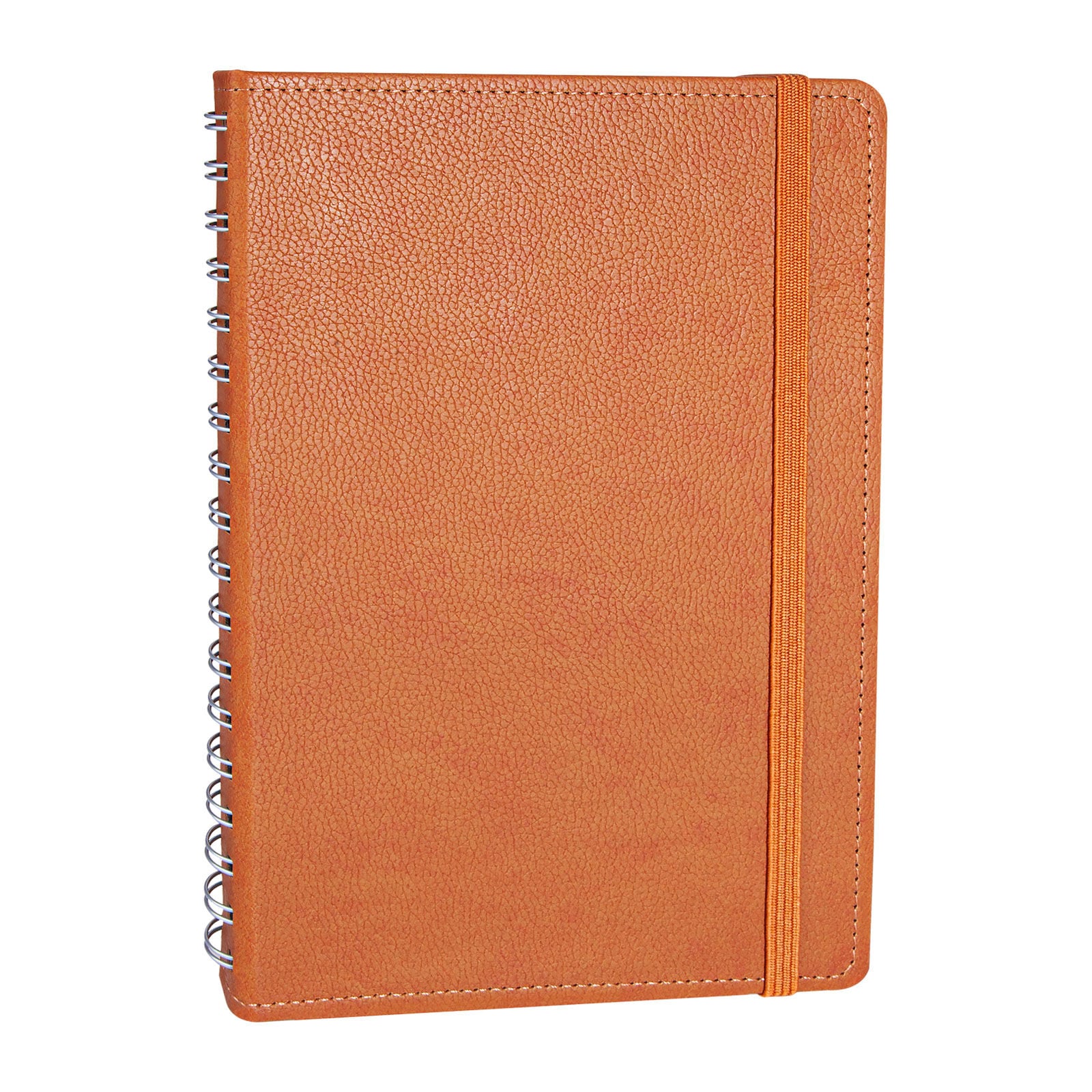 ANITTEPE SİYAH TARİHLİ GİZLİ SPİRALLİ AJANDA Taba - 17X24 CM