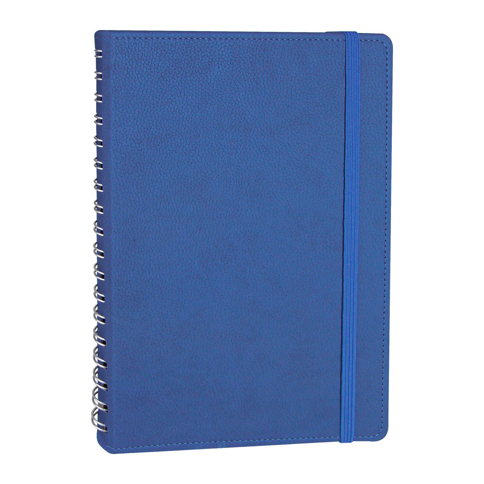 ANITTEPE SİYAH TARİHLİ GİZLİ SPİRALLİ AJANDA Lacivert - 17X24 CM