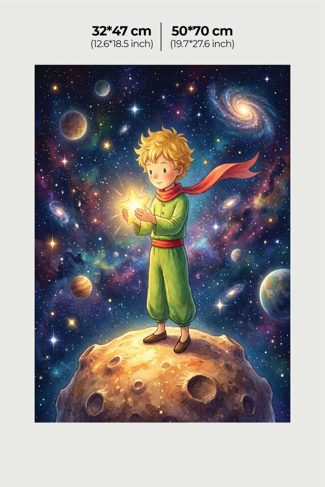 Küçük Prens Poster – Dekoratif Duvar Posteri Model3