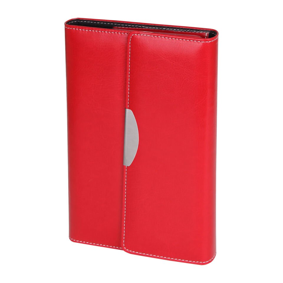 ÜRGÜP SİYAH ÇANTALI DEFTER (16X23 CM) Kırmızı