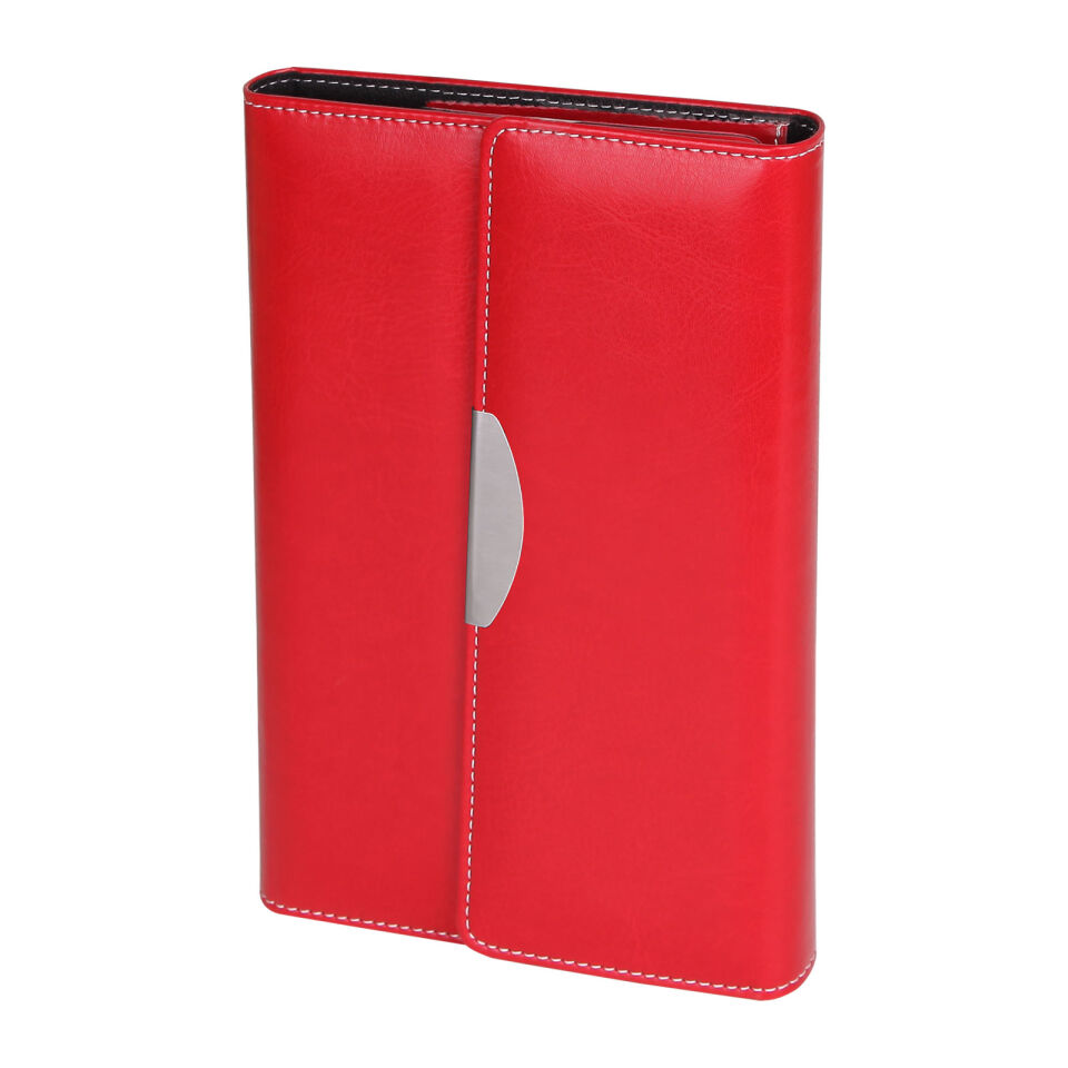 ÜRGÜP SİYAH ÇANTALI DEFTER (16X23 CM) Kırmızı
