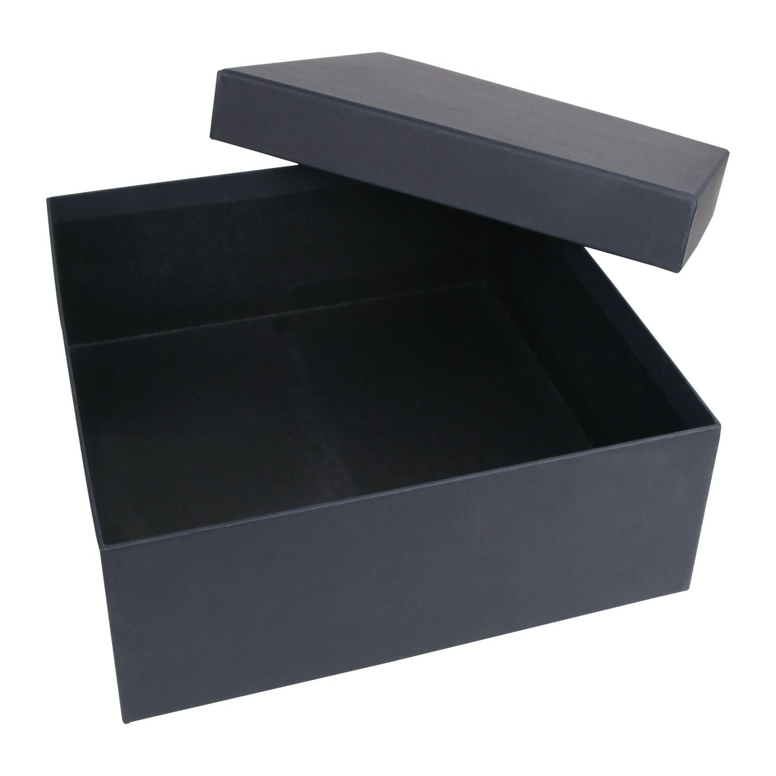 SEDİR SİYAH GEÇME KAPAK KUTU Siyah - 30x30x10 CM