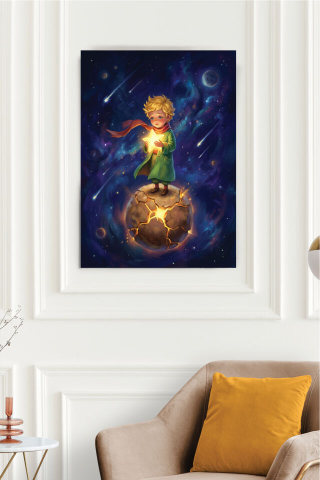 Küçük Prens Poster – Dekoratif Duvar Posteri Model4 50x70cm - 250 gr