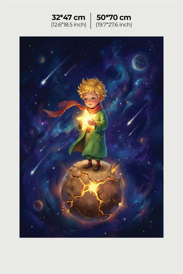 Küçük Prens Poster – Dekoratif Duvar Posteri Model4