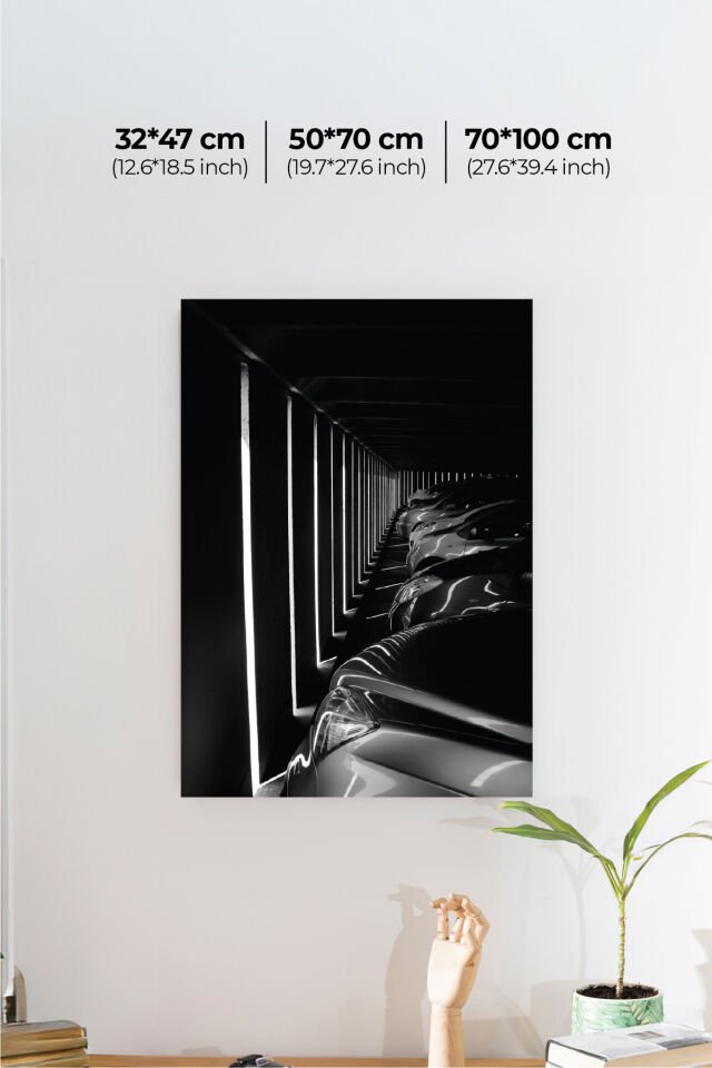 Spor Otomobil Poster Modelleri - Performans Seri 3 50x70 cm - Model 3 - 250 gr