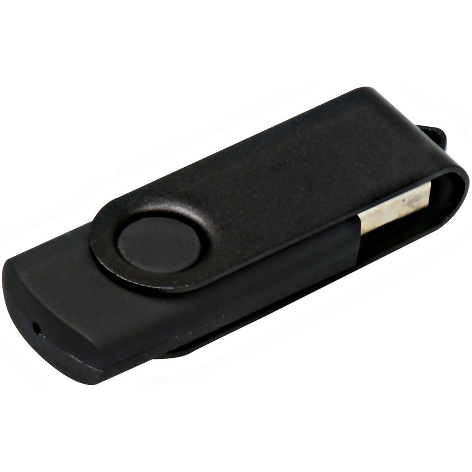 EŞREFOĞULLARI SİYAH DÖNER KAPAKLI USB BELLEK Lacivert - 32 GB