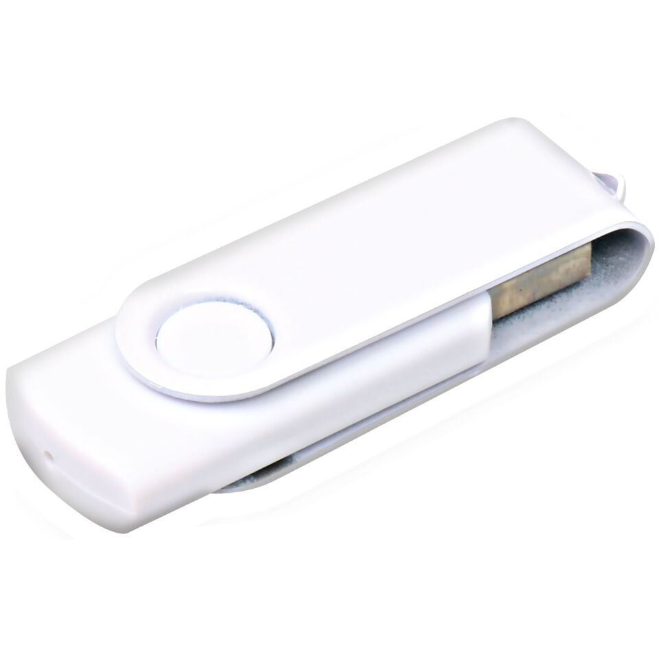 EŞREFOĞULLARI SİYAH DÖNER KAPAKLI USB BELLEK Beyaz - 32 GB