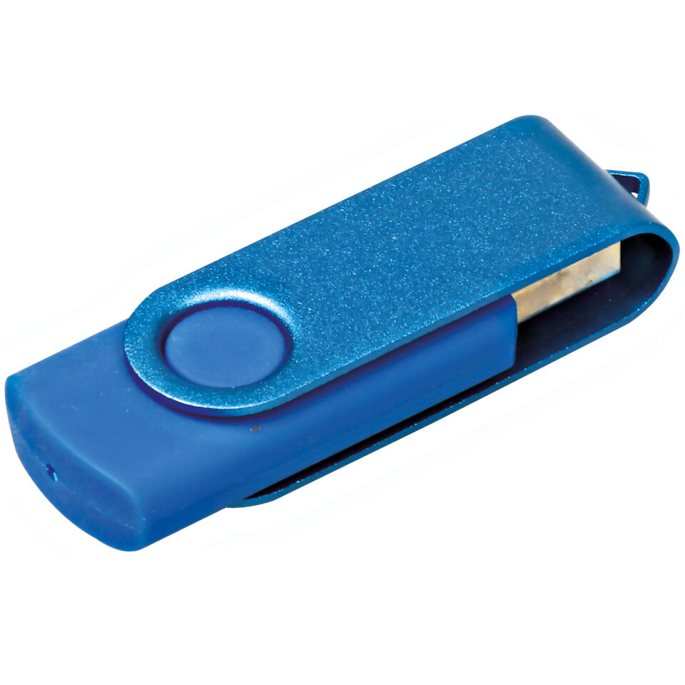 EŞREFOĞULLARI SİYAH DÖNER KAPAKLI USB BELLEK Lacivert - 32 GB
