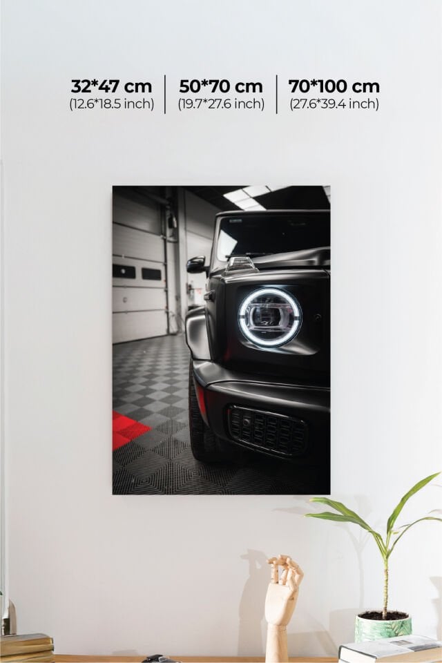 Spor Otomobil Poster Modelleri - Performans Seri 4 32x47 cm - Model 4 - 150 gr