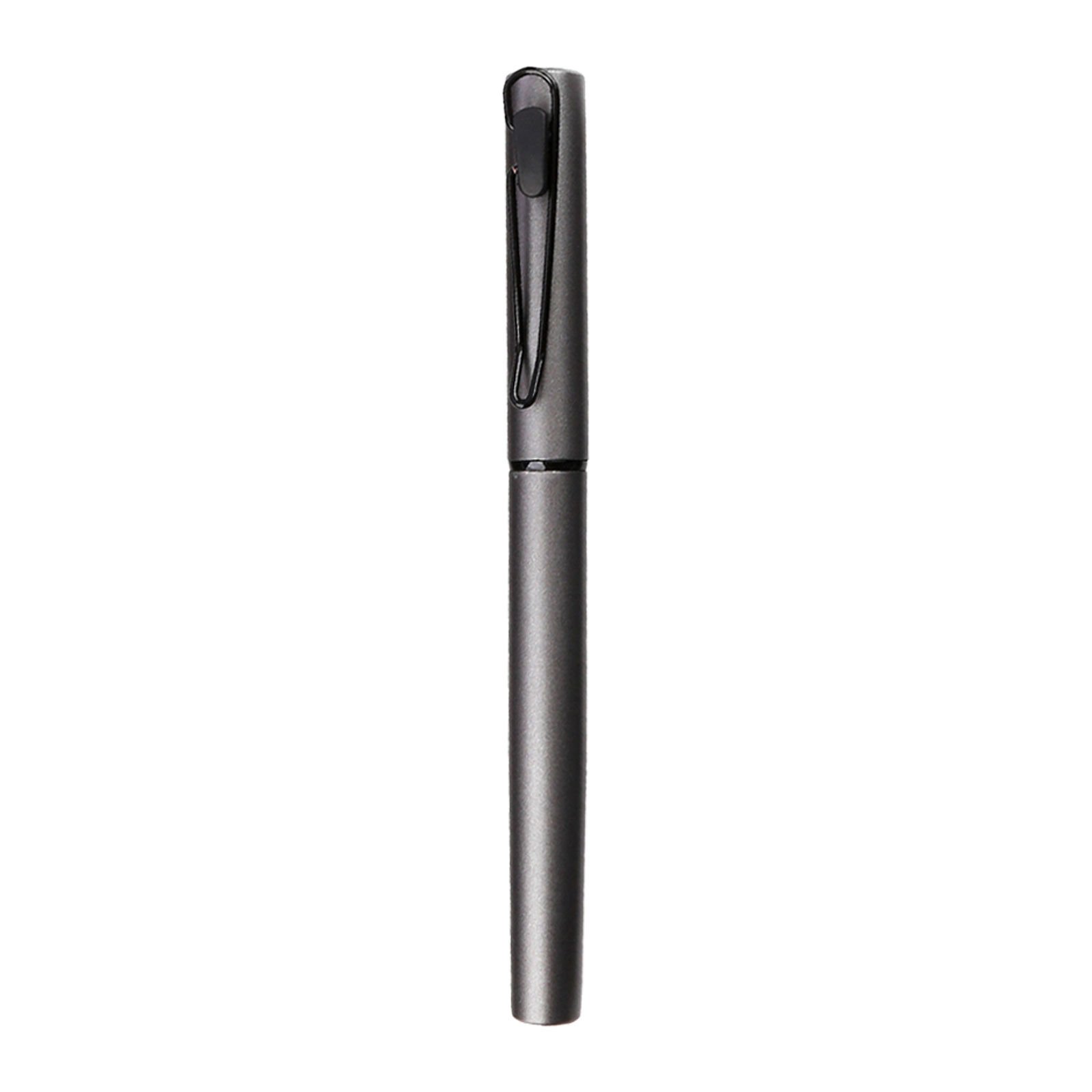 ERDEMLİ SİYAH METAL ROLLER KALEM Füme