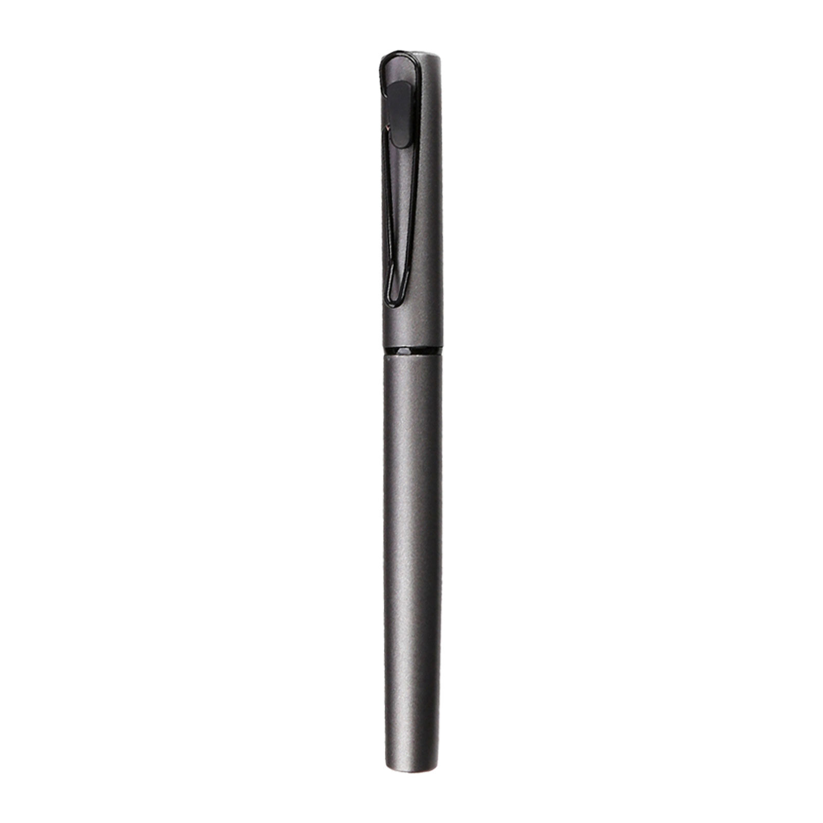 ERDEMLİ SİYAH METAL ROLLER KALEM Füme
