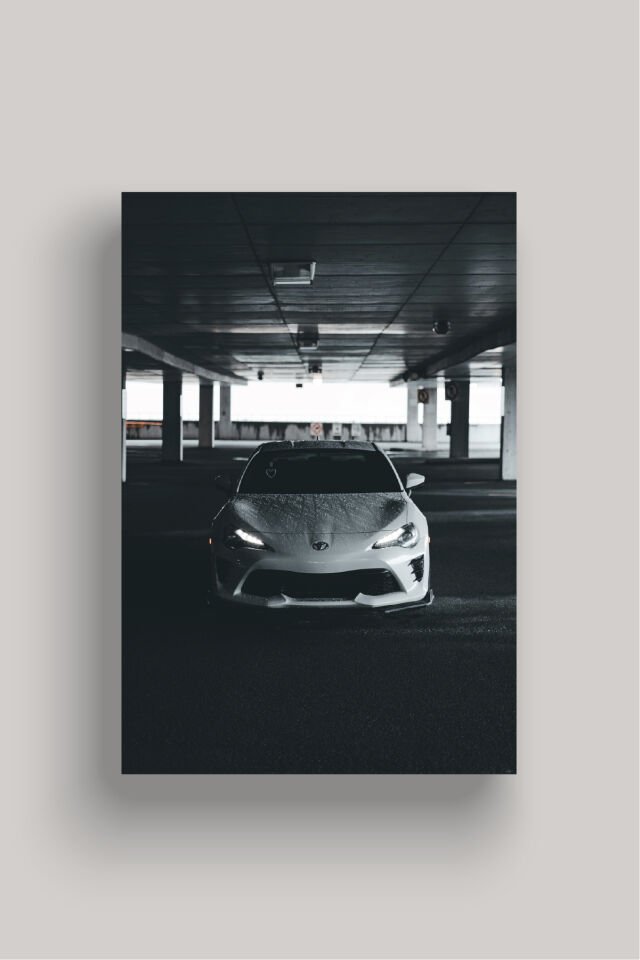 Spor Otomobil Poster Modelleri - Performans Seri 4 32x47 cm - Model 1 - 200 gr