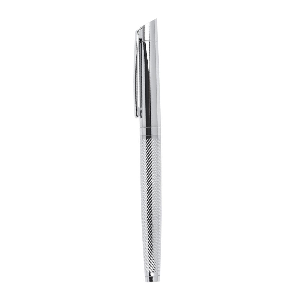 DÜZİÇİ SİYAH METAL ROLLER KALEM Siyah