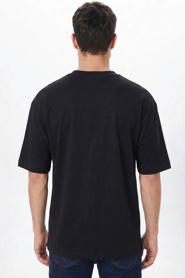 Kişiye Özel Oversize Tişört Baskı %100 Pamuk Unisex Oversize T-Shirt - Çaylavyu Model