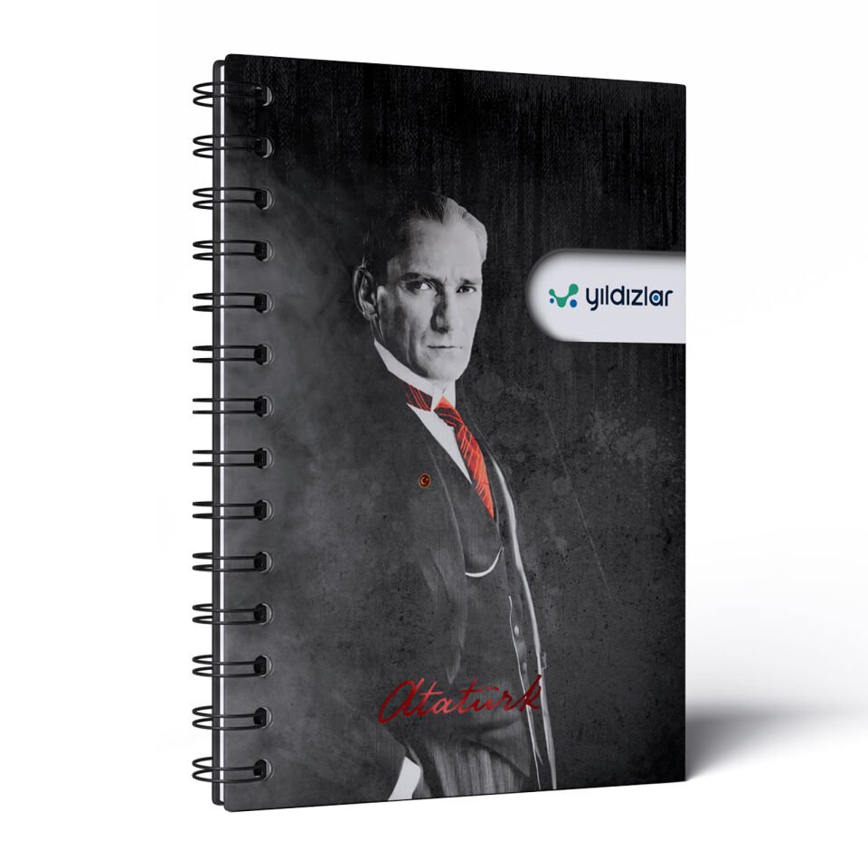 PARLA KUŞE MUKAVVA SIVAMA SPİRALLİ DEFTER (15X21CM)