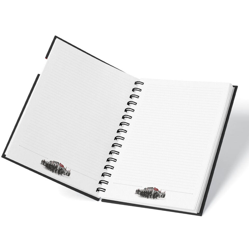 PARLA KUŞE MUKAVVA SIVAMA SPİRALLİ DEFTER (15X21CM)