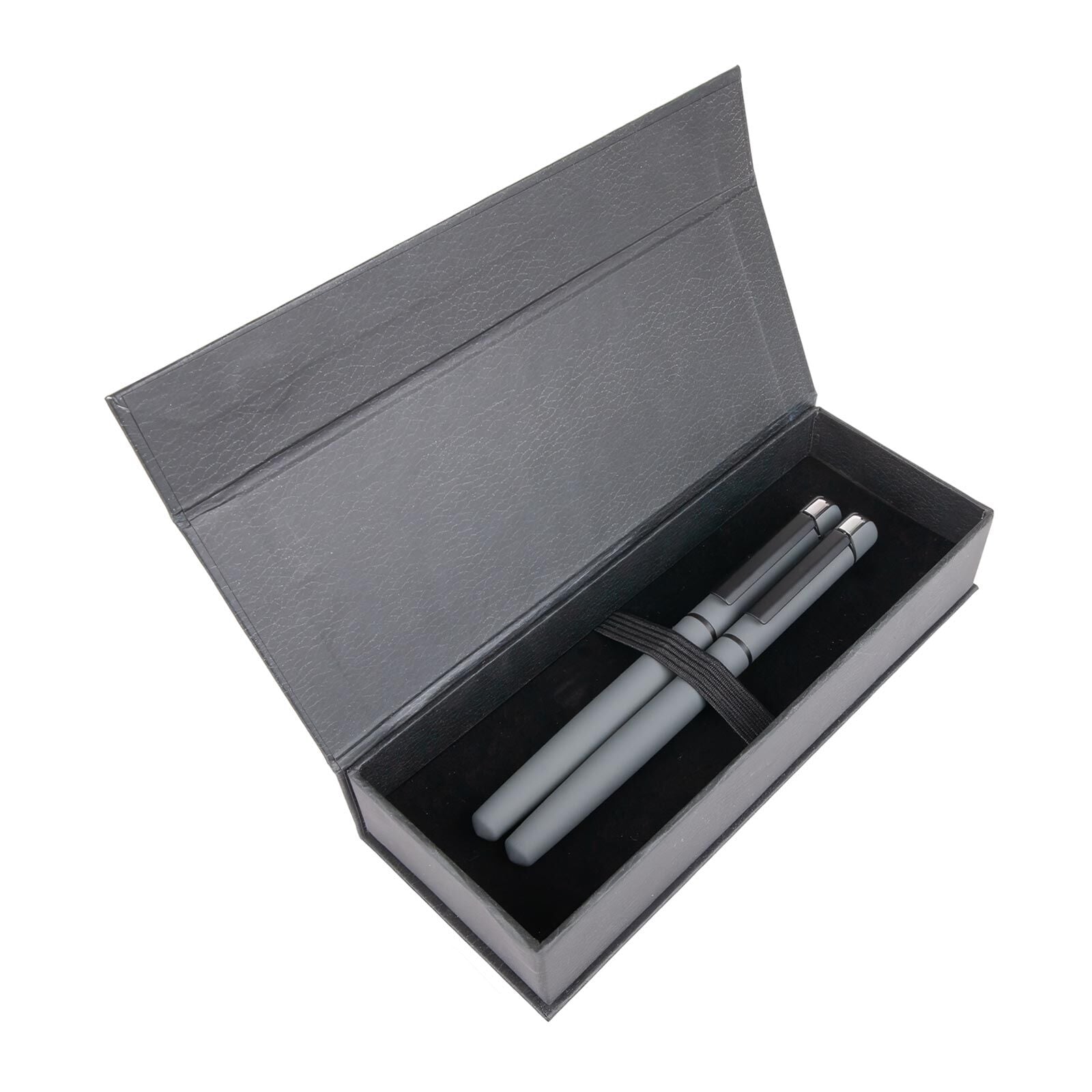 MERAM SİYAH İKİLİ KALEM SETİ Gri