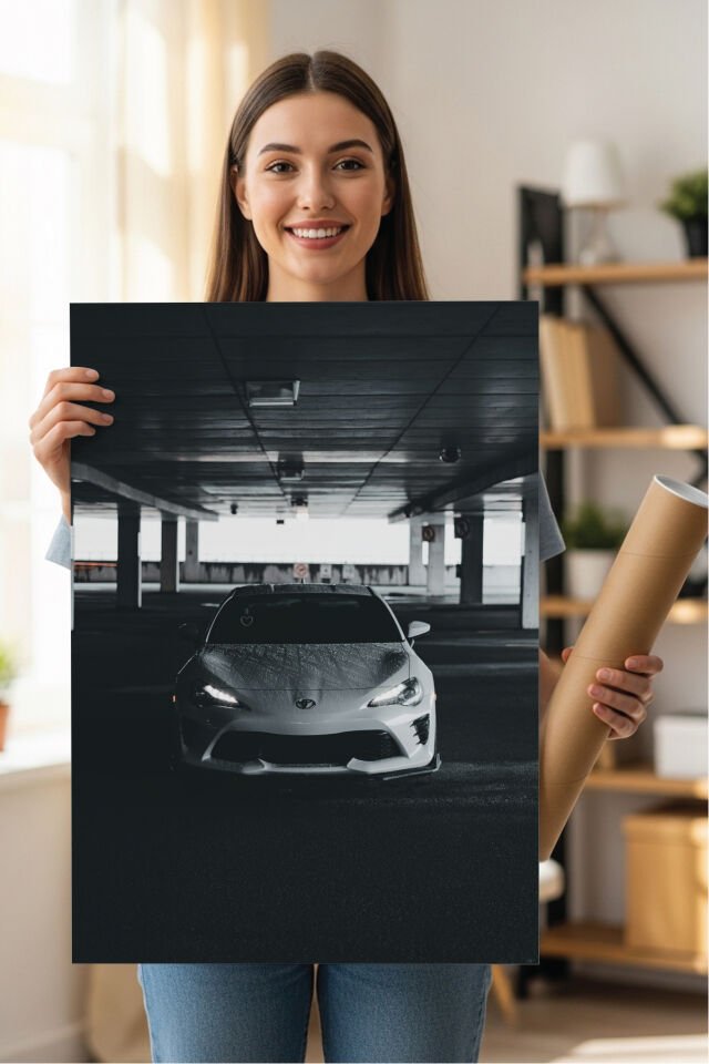 Spor Otomobil Poster Modelleri - Performans Seri 4 50x70 cm - Model 1 - 250 gr