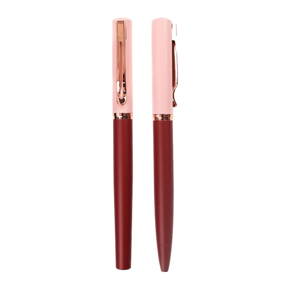 ATAKUM SİYAH İKİLİ KALEM SETİ Kırmızı