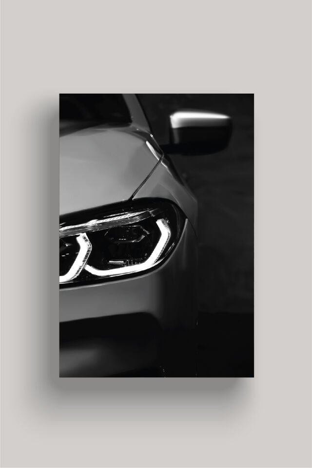 Spor Otomobil Poster Modelleri - Performans Seri 5 32x47 cm - Model 2 - 150 gr