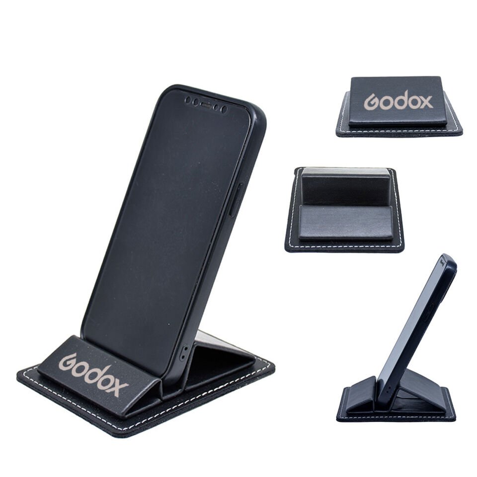 DENGE SİYAH DERİ TELEFON STANDI